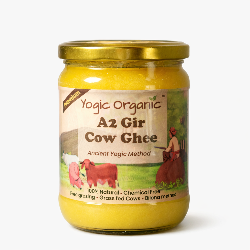 Buy A2 ghee online from Yogic Organic farm Buy A2 ghee online from Yogic Organic farm